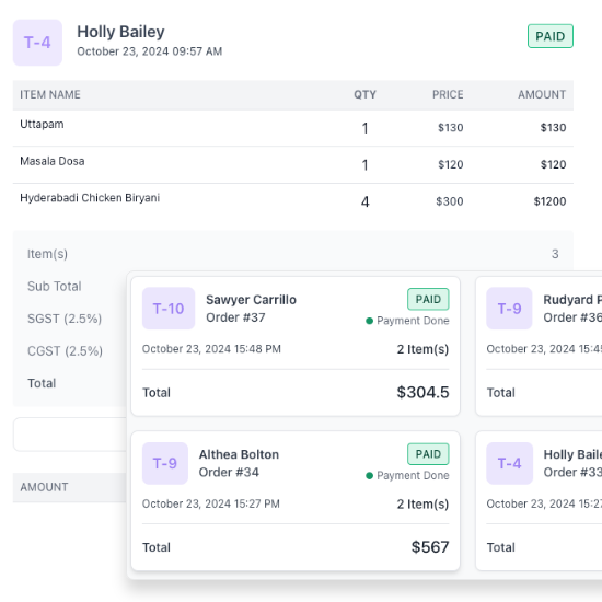 Effortless Order Management